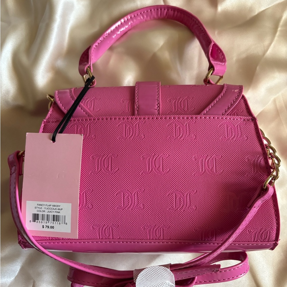🎉 Juicy Couture Hot Pink Bag - Picture 4 of 6